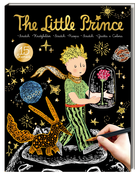 The Little Prince - Scratch Book