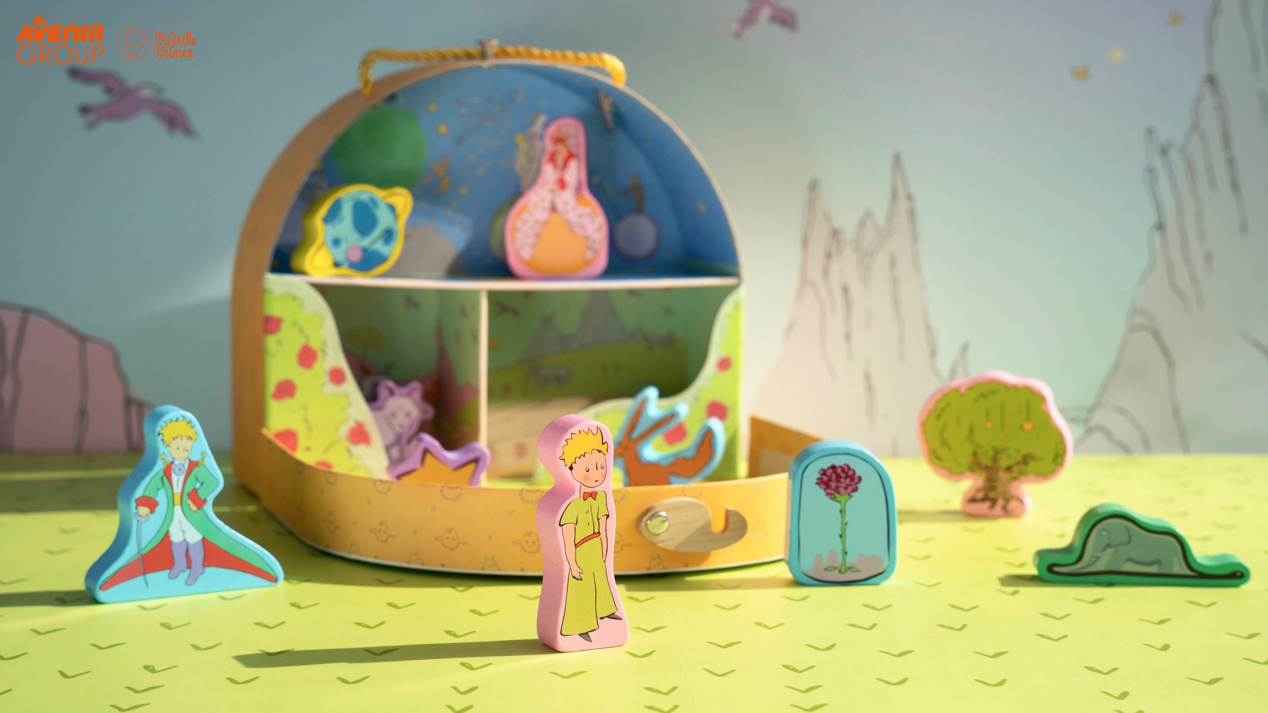 The Little Prince - Little Hands' Wooden Figures Play Box - Image 5