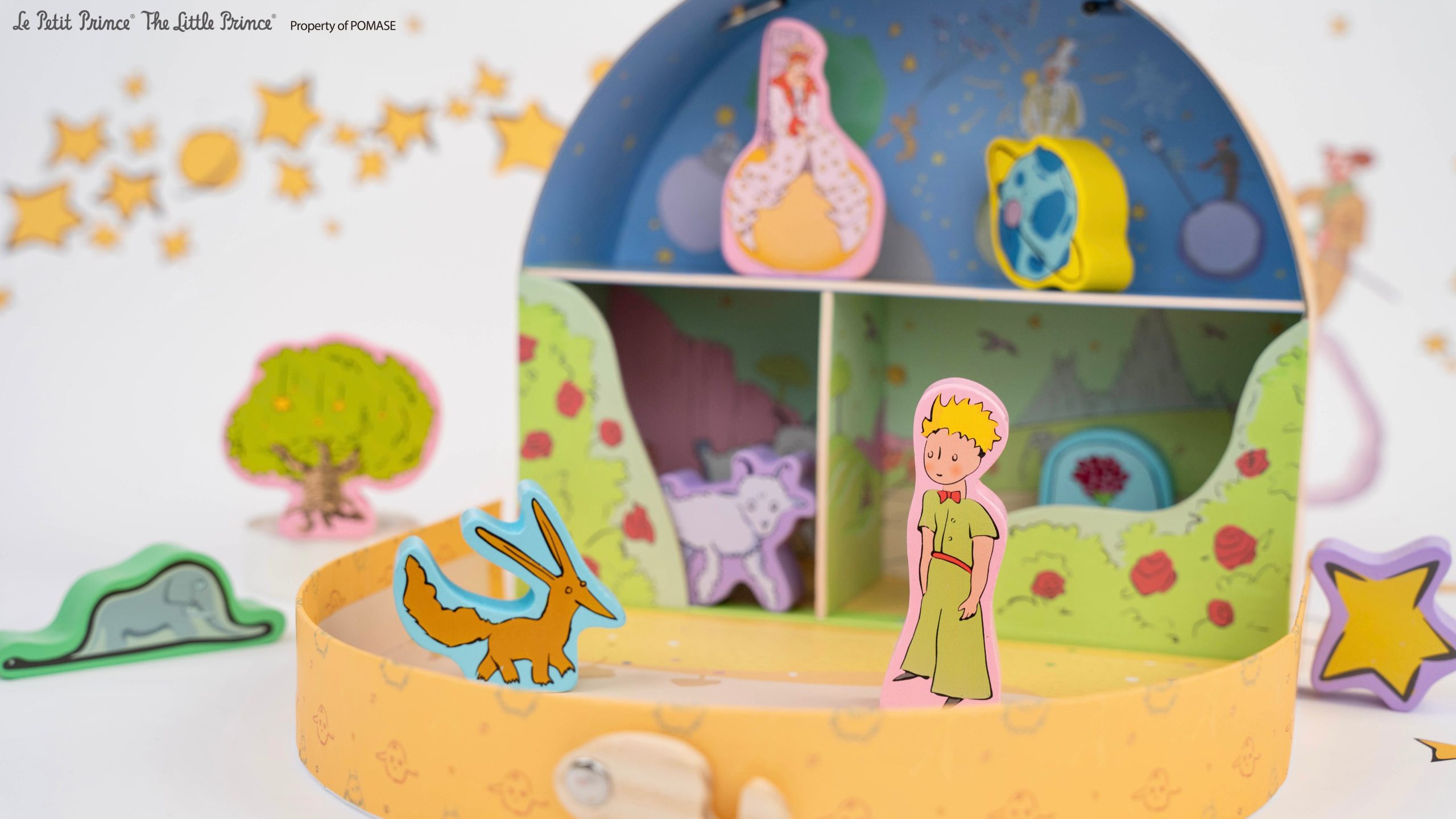 The Little Prince - Little Hands' Wooden Figures Play Box - Image 3