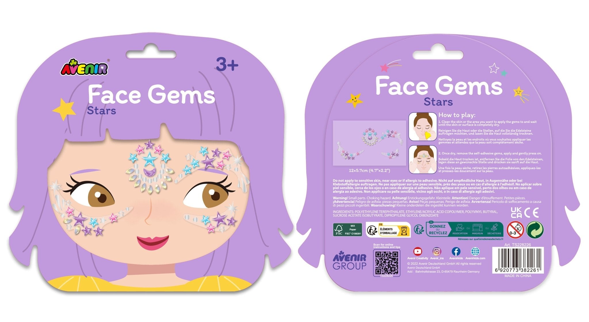 Avenir - Face gems -Stars - Image 4