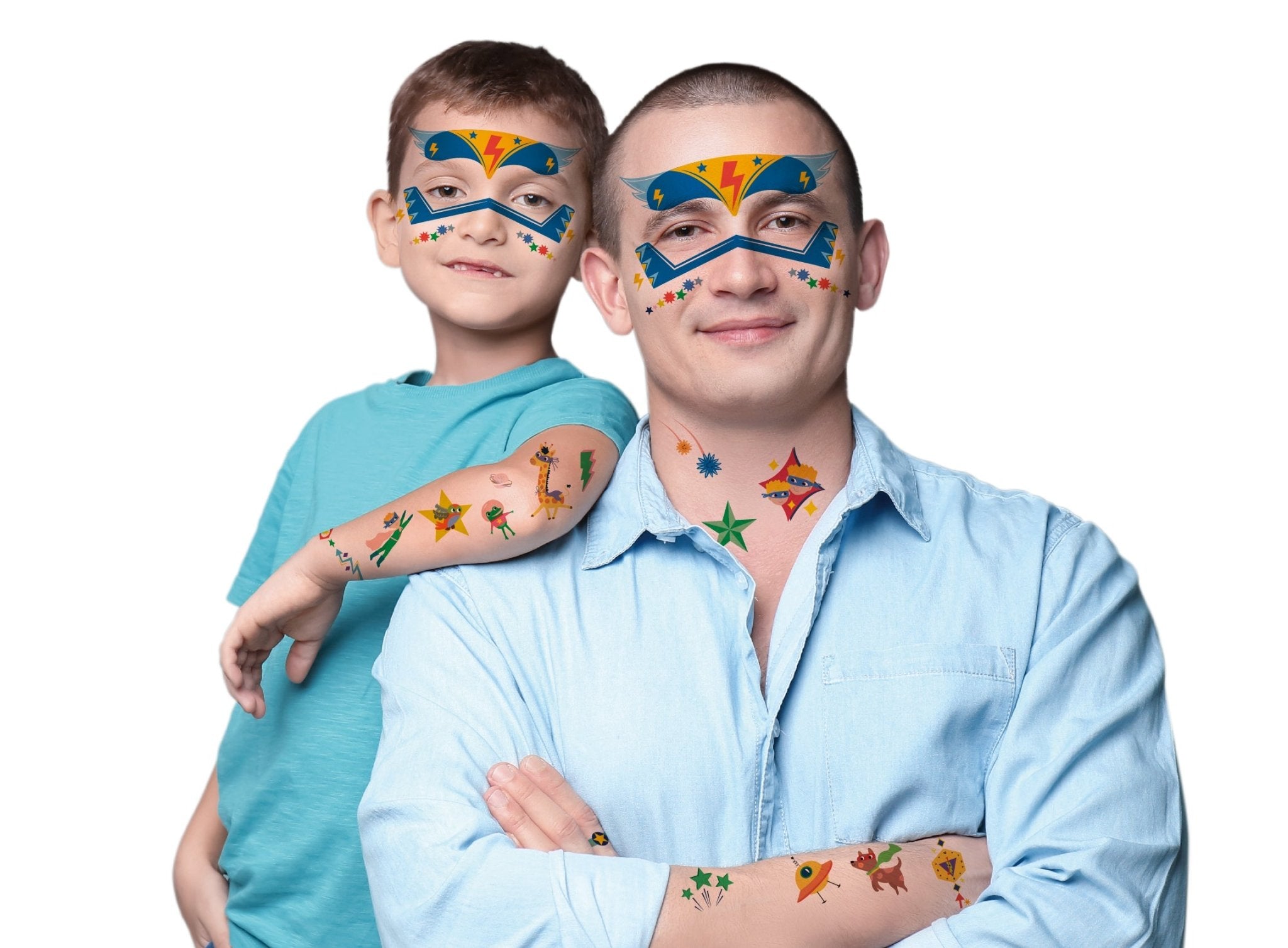 Avenir - Face Sticker and Tattoos Superheros - Image 2