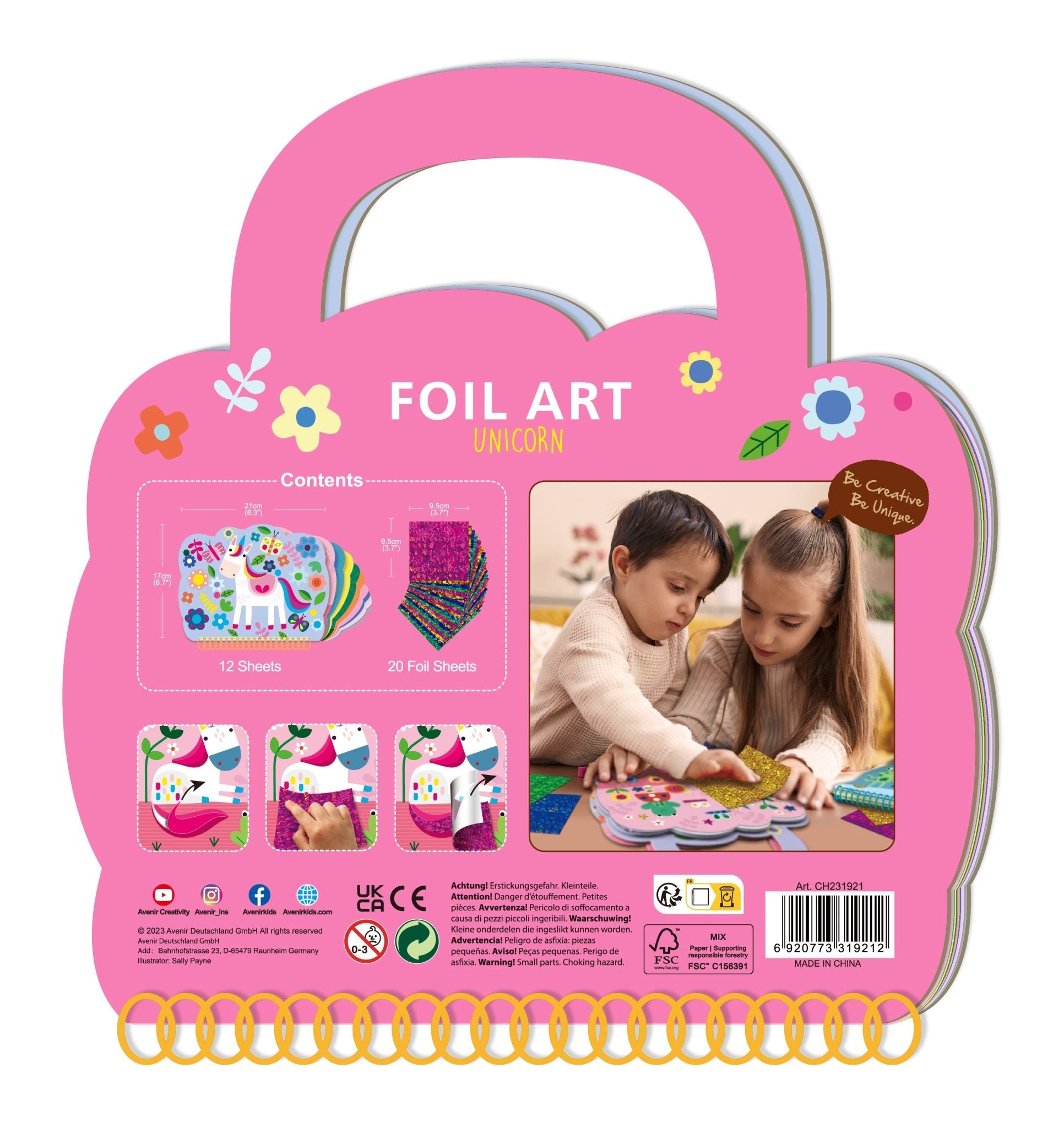 Avenir - Foil Art Unicorn - Image 3