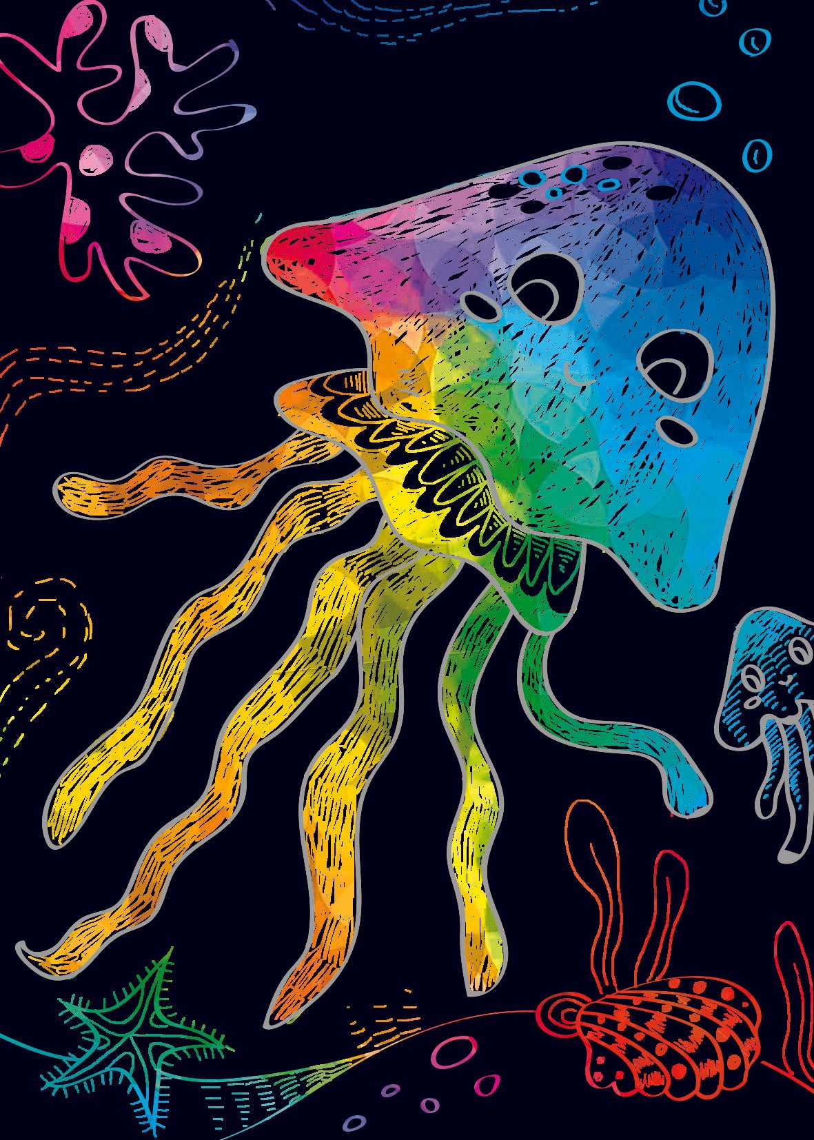 Avenir - Mini Scratch Book - Under the Sea - Image 7