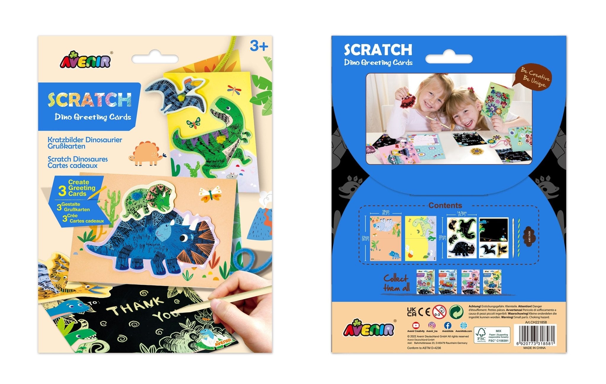 Avenir - Scratch Dino Greeting Cards - Image 5