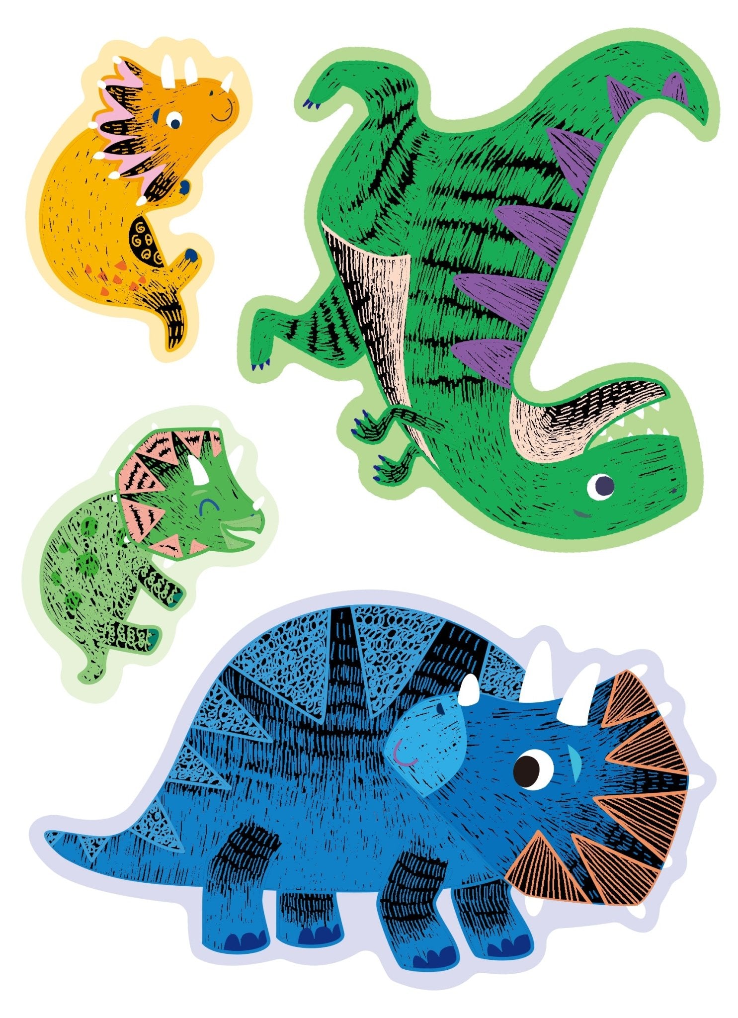 Avenir - Scratch Dino Greeting Cards - Image 3