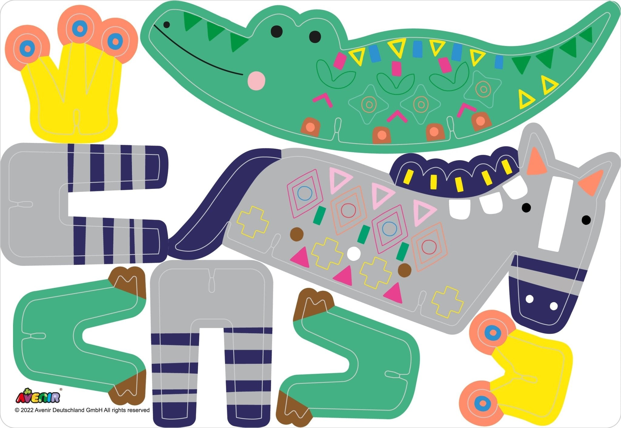 Avenir - Stick ??N?? Play-Safari Animals - Image 4