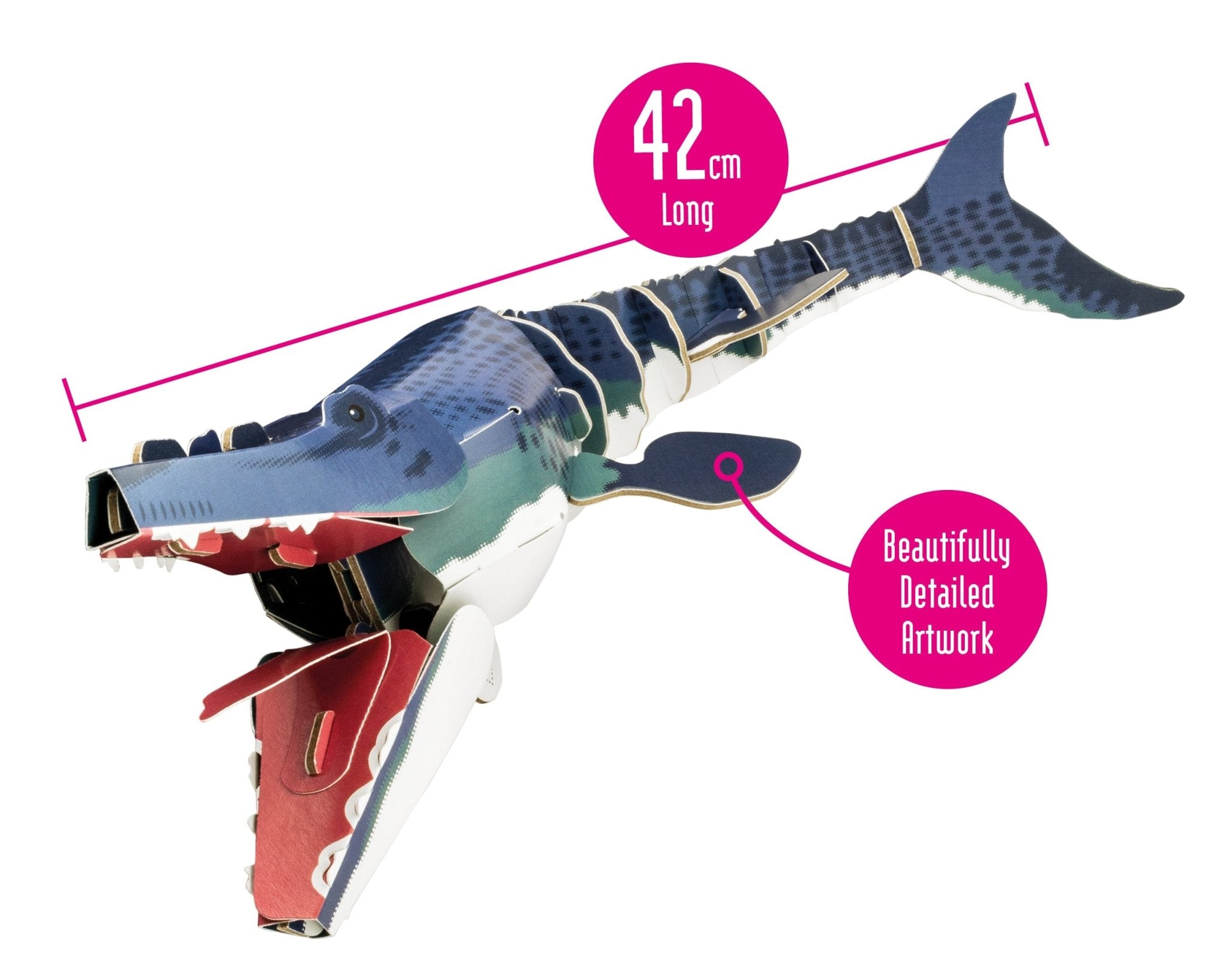 Dino STEM Build - Mosasaurus with Moving Mechanisms - Image 4