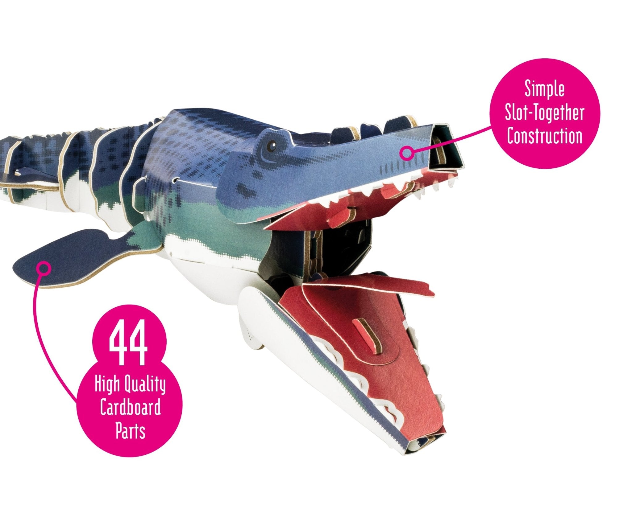 Dino STEM Build - Mosasaurus with Moving Mechanisms - Image 5
