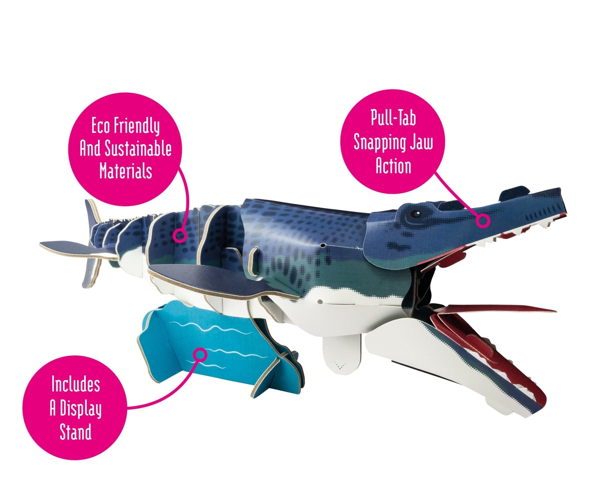Dino STEM Build - Mosasaurus with Moving Mechanisms - Image 3