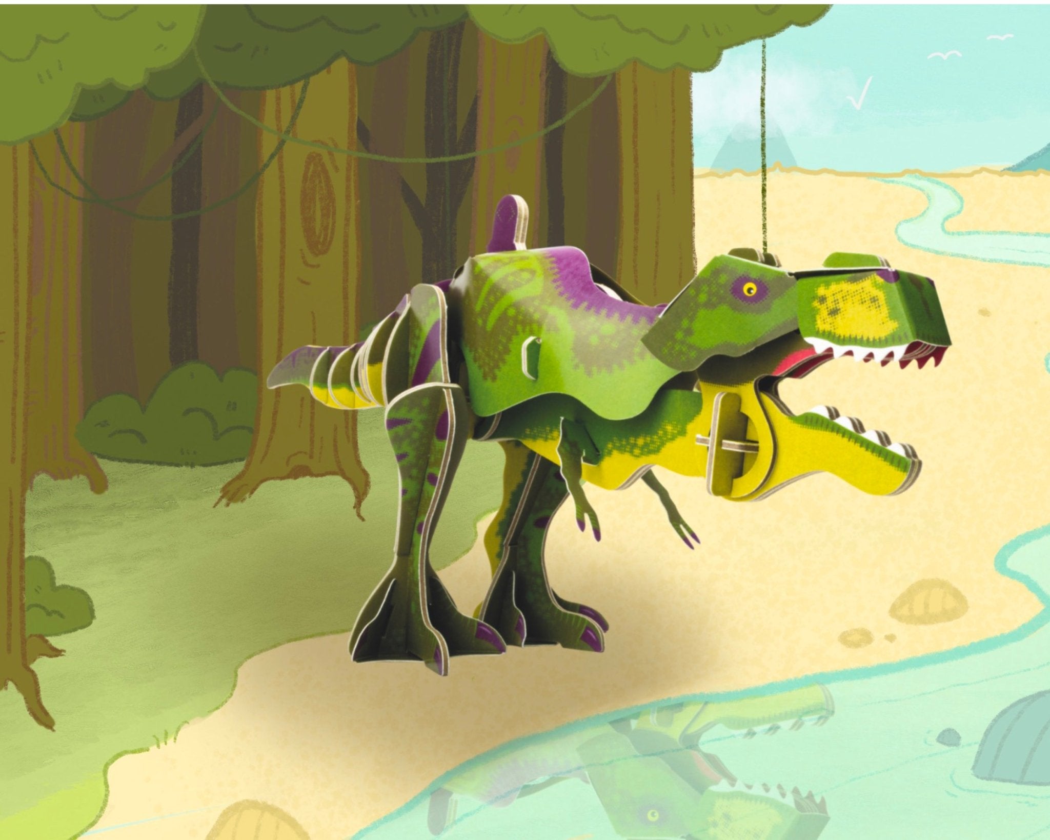 Dino STEM Build - T-Rex with Moving Mechanisms - Image 6