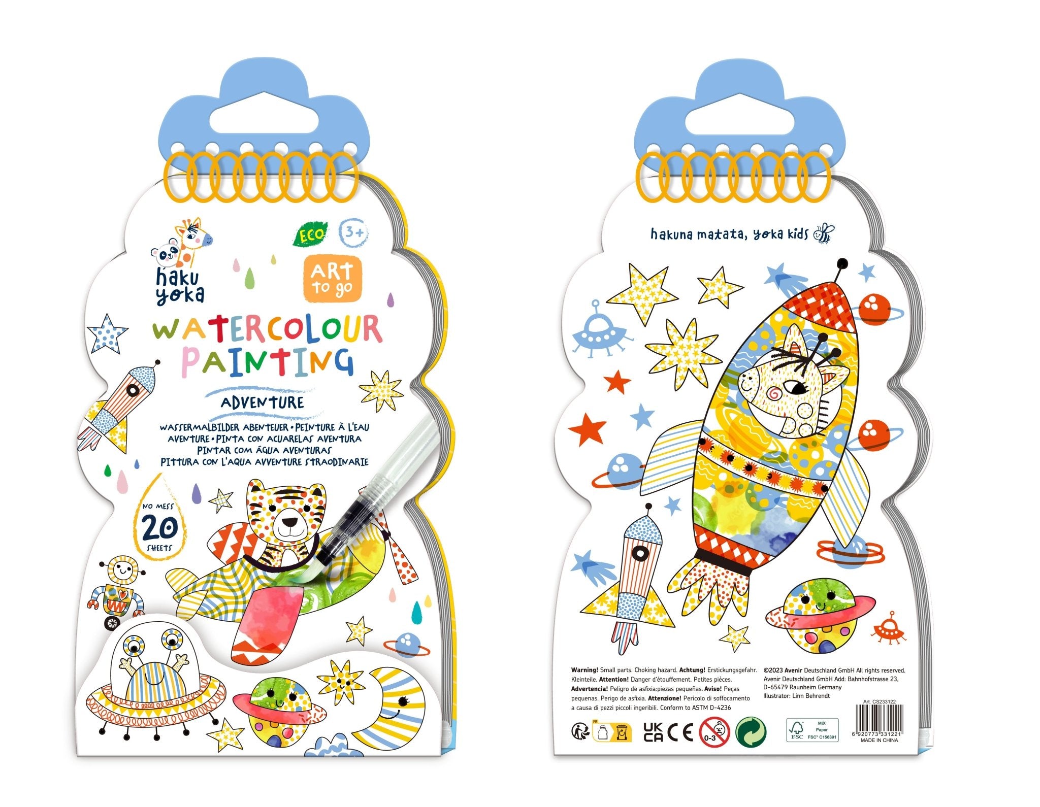 Hakuyoka Watercolour Painting - Adventure