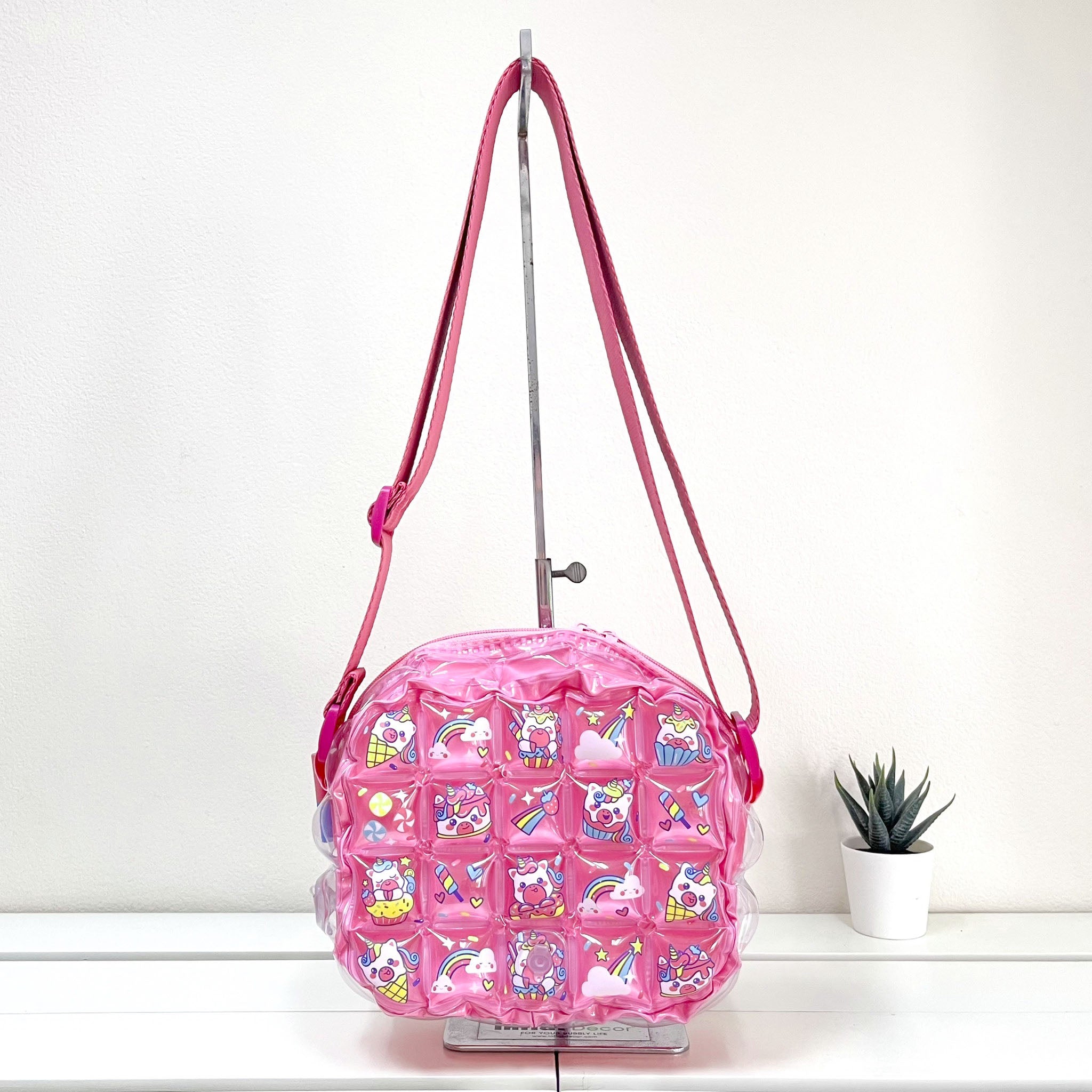 Inflatable Messenger Bag (Small) - Cupcake Unicorn - Image 3