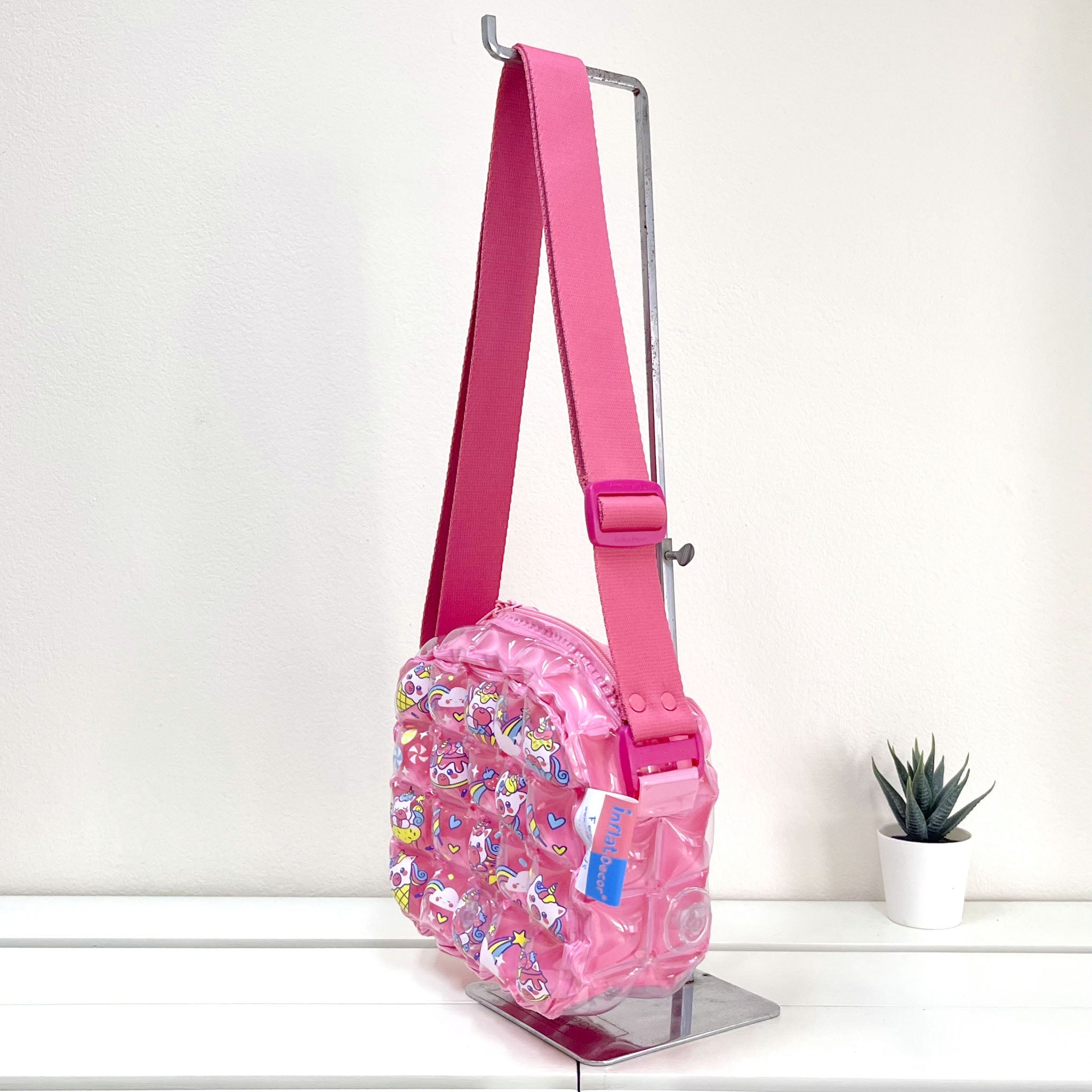 Inflatable Messenger Bag (Small) - Cupcake Unicorn - Image 2