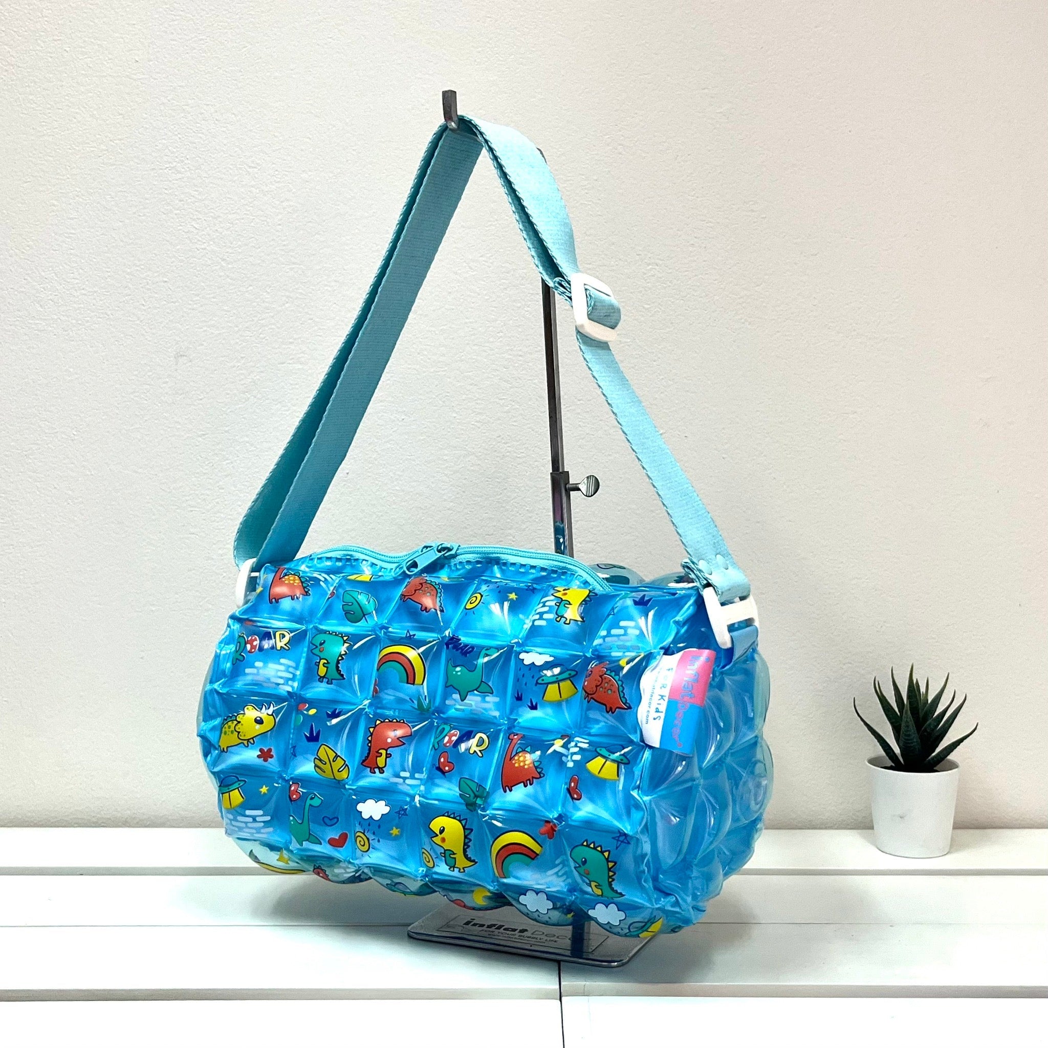 Inflatable Roll Style Bag - Baby Dinosaur - Image 2