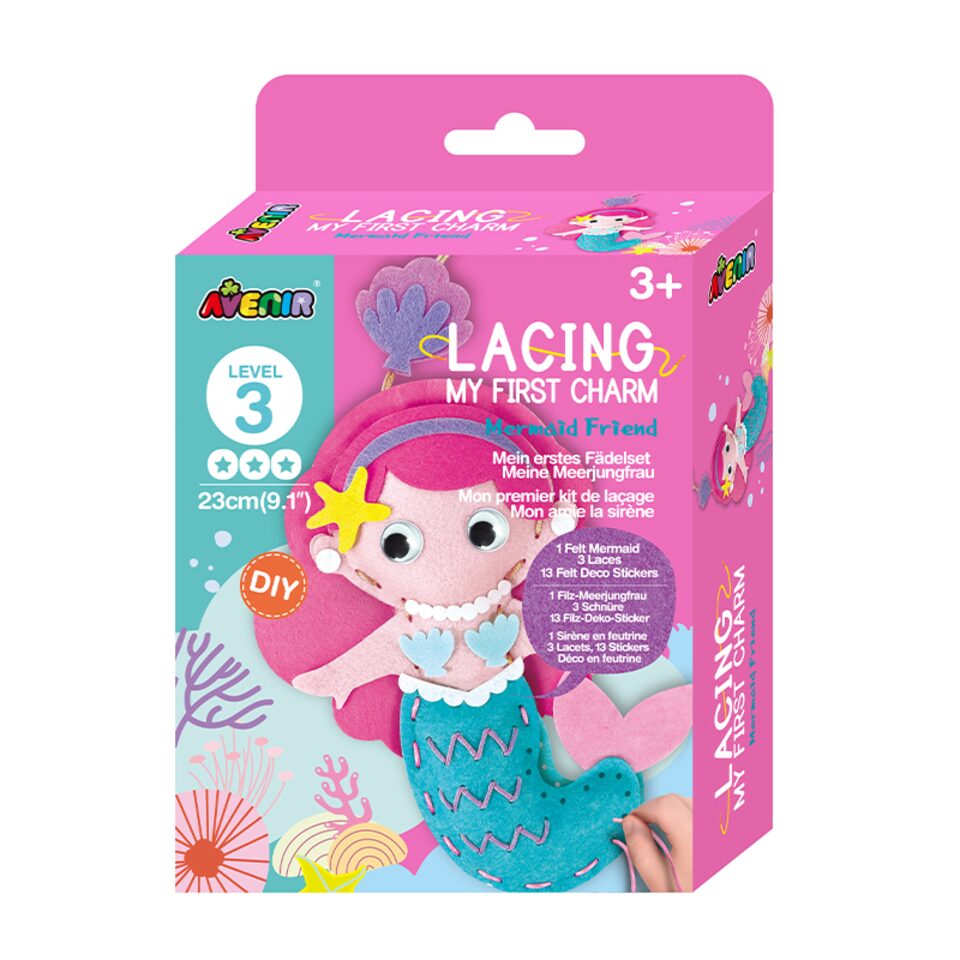 Lacing My First Charm Level 3 - Mermaid Friends - Image 3
