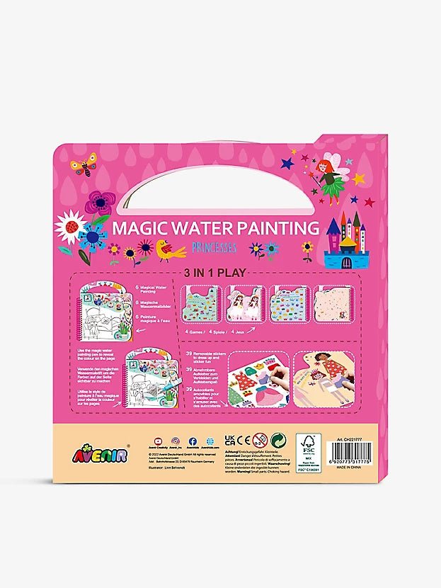 Magic Water Princess Painting Activity Book - Image 2