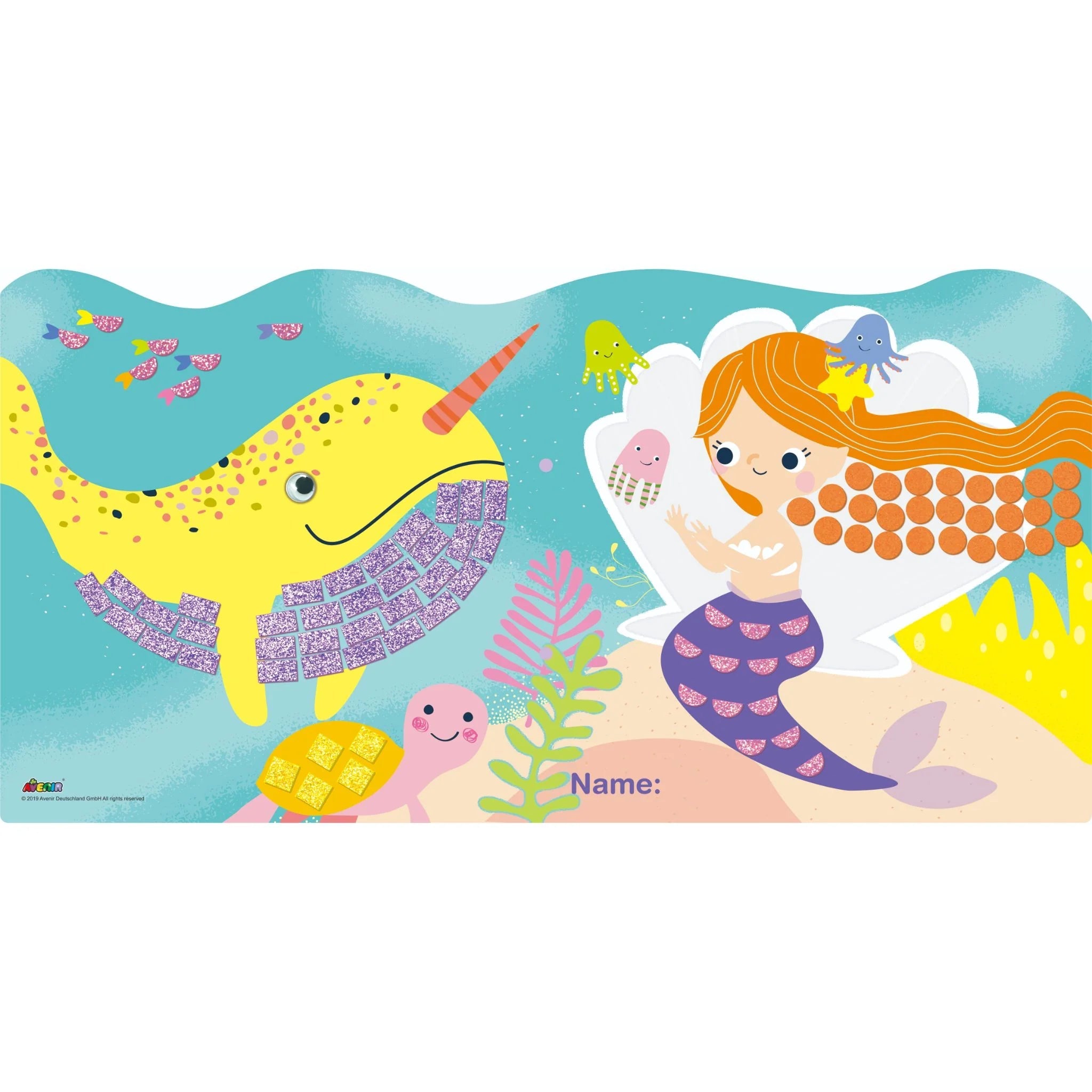 Mosaic Sticker Book Junior - Mermaids - Image 3
