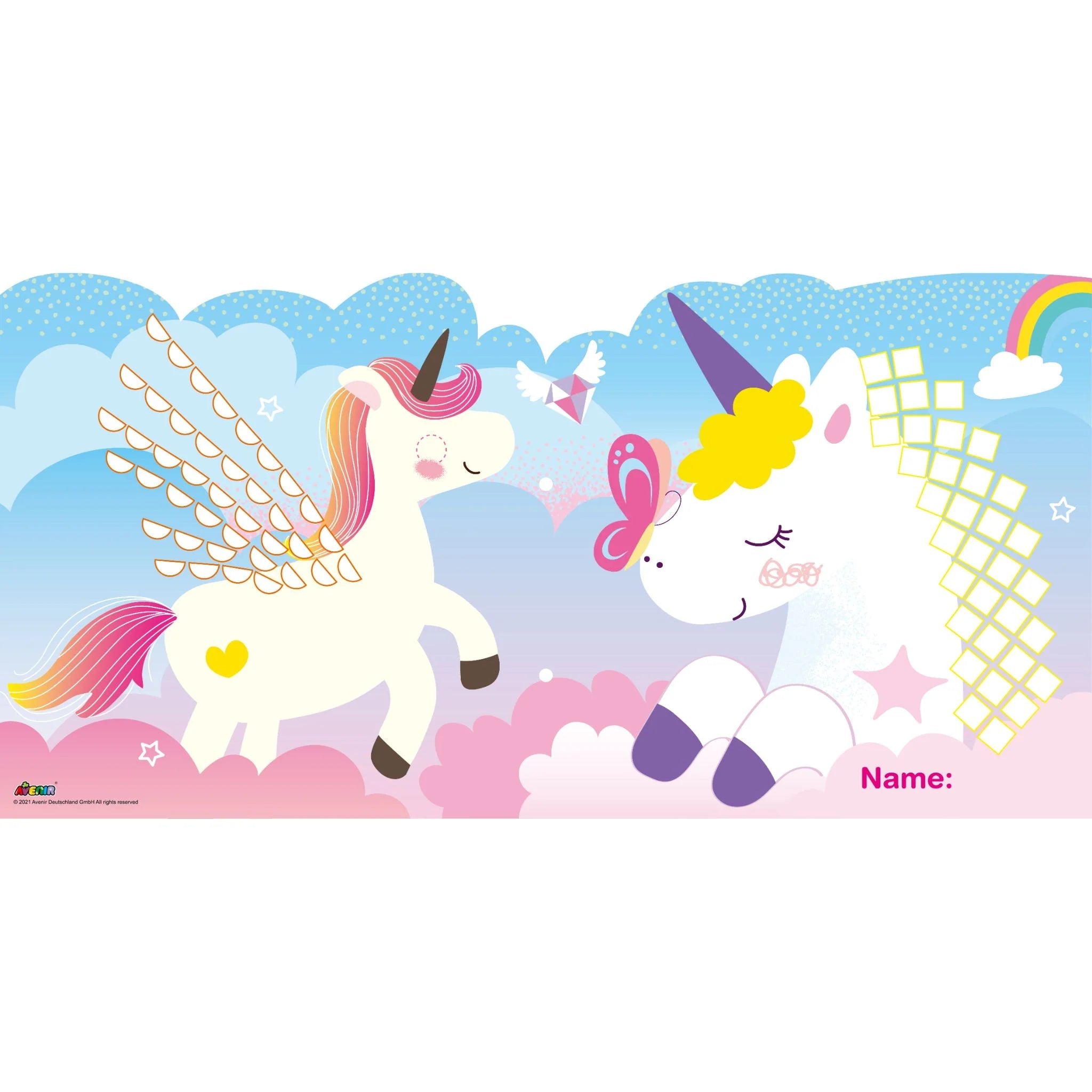 Mosaic Sticker Book Junior - Unicorn - Image 3