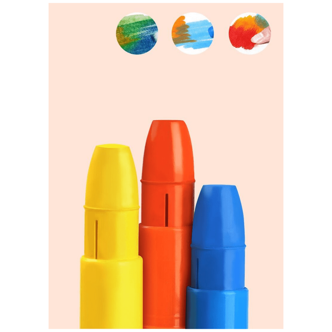 Silky Crayon 12 Colours - Toucan - Image 4