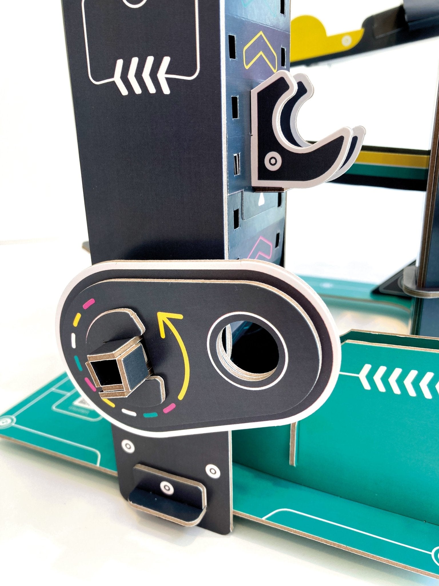 STEM Build - Marble Run with Three Neon Tracks - Image 7