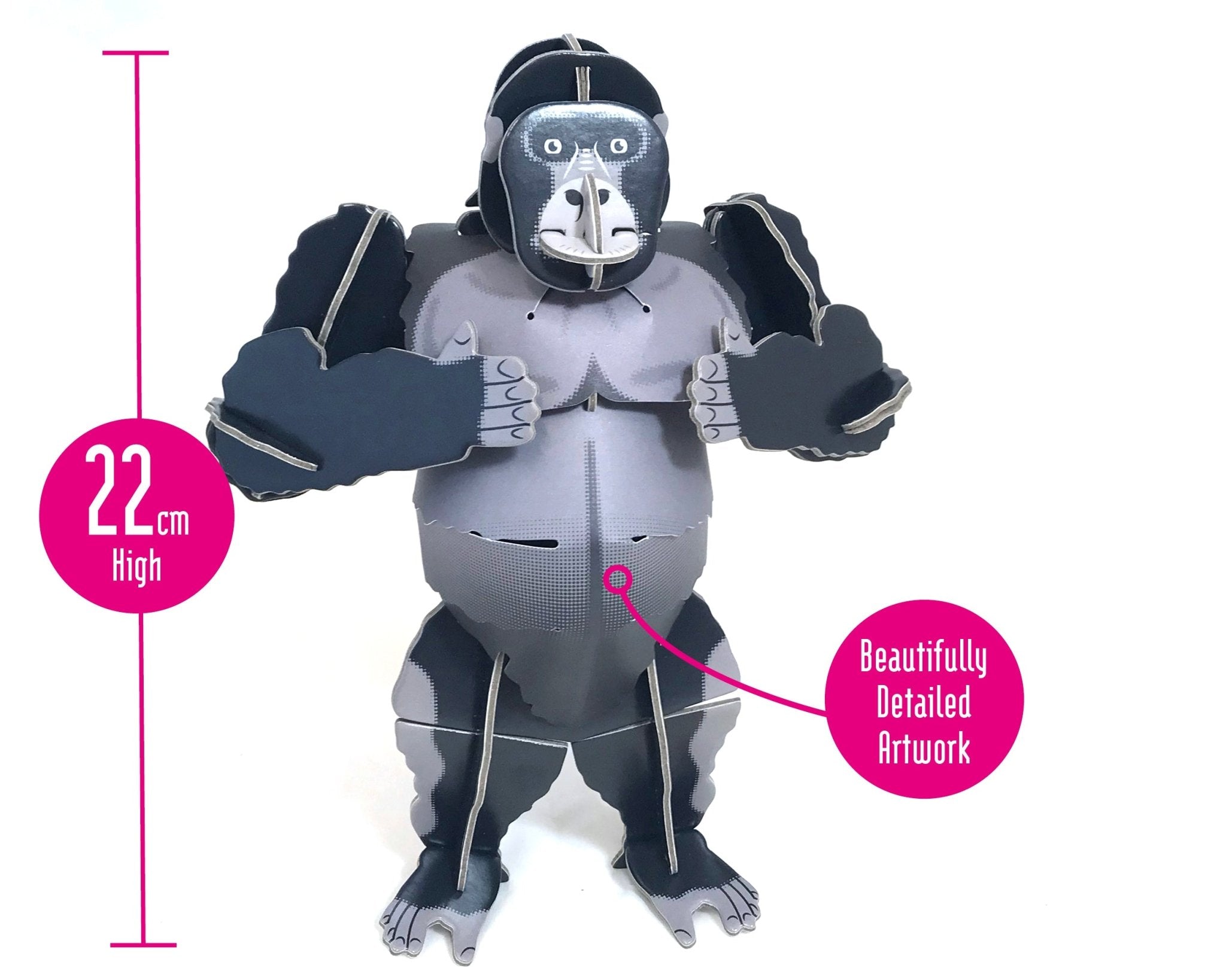 STEM Build - Mountain Gorilla with Moving Mechanisms - Image 5