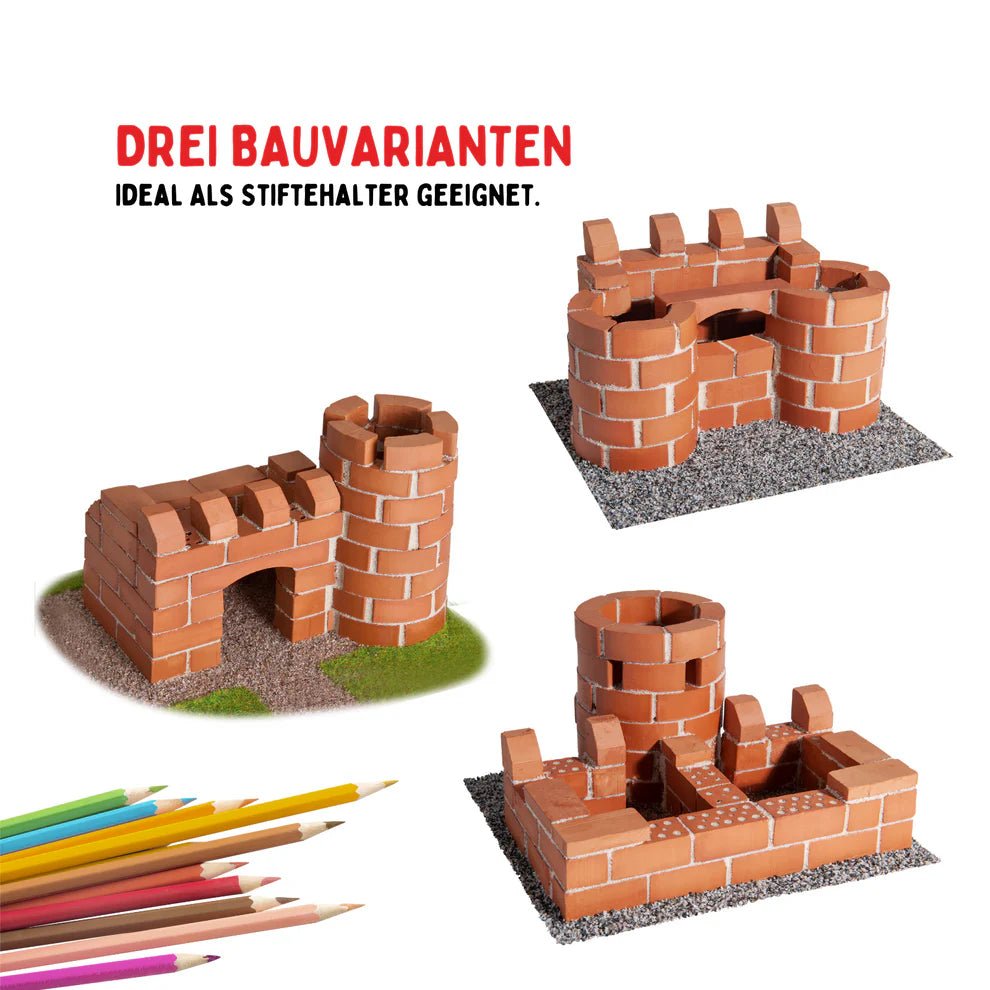 Teifoc Real Bricks Building Sets - Castle / Pen Holder - Image 3